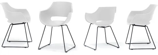 Stolička ROCKY 1 ks biela