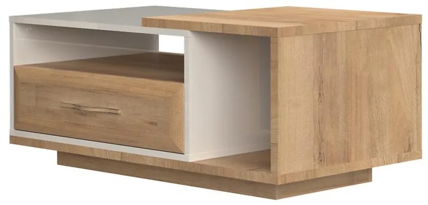 Konferenčný stolík Gala KLS-1F/GL lakované pacific walnut/beige