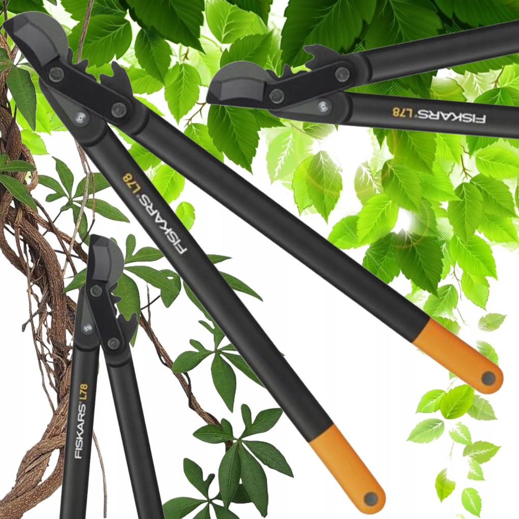 Ostrý Nožnicový Nôž Afiskars, Obojručné Nožnice Na Konáre Záhrady 1000584