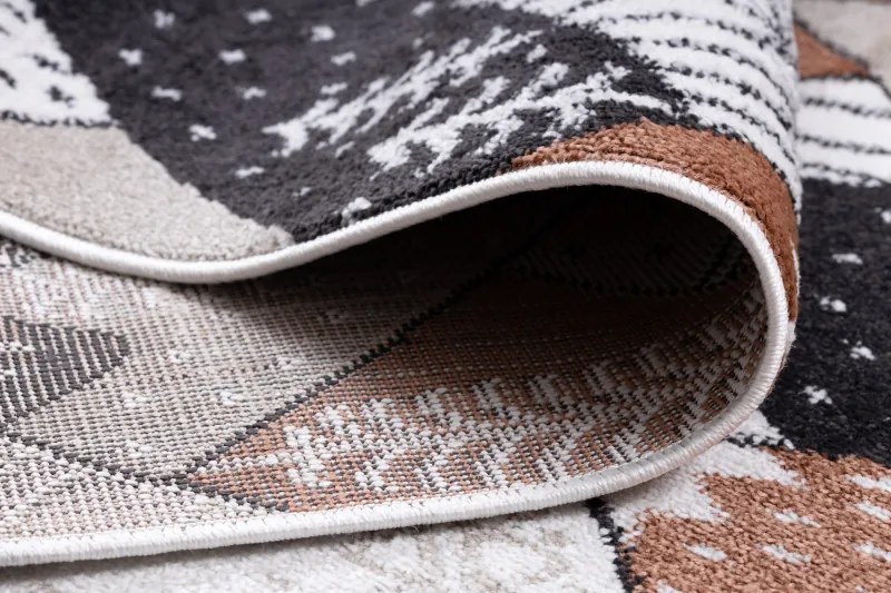 Dywany Łuszczów, Detský kusový koberec Fun Mountains cream, 80x150, viacfarebná, detská izba