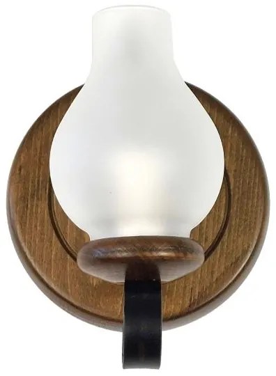 Brilagi - Nástenné svietidlo ROATA APLICA 1xE14/40W/230V buk/orech