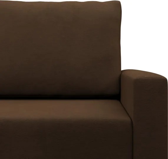 Sedacia súprava BLANK Comfort v tvare U hnedá