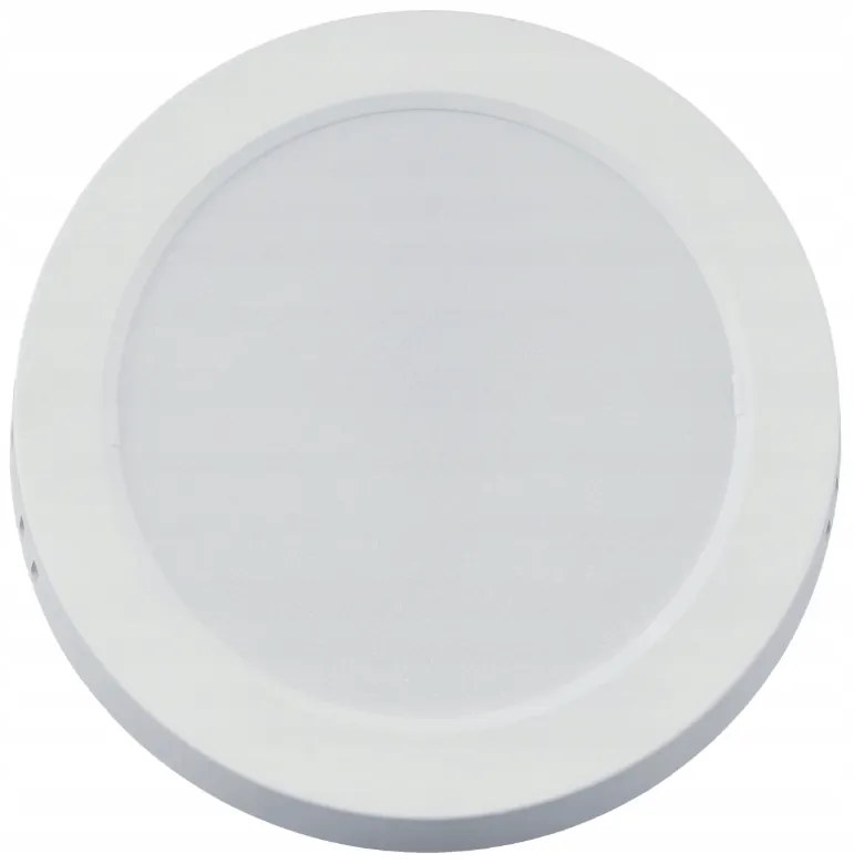 BERGE Prisadený okrúhly LED panel 12W - 1320lm - neutrálna farba