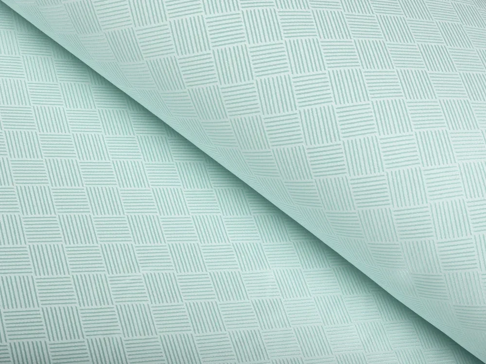 Biante Teflónový okrúhly obrus Milano TF-050 - svetlo mentolový Ø 130 cm