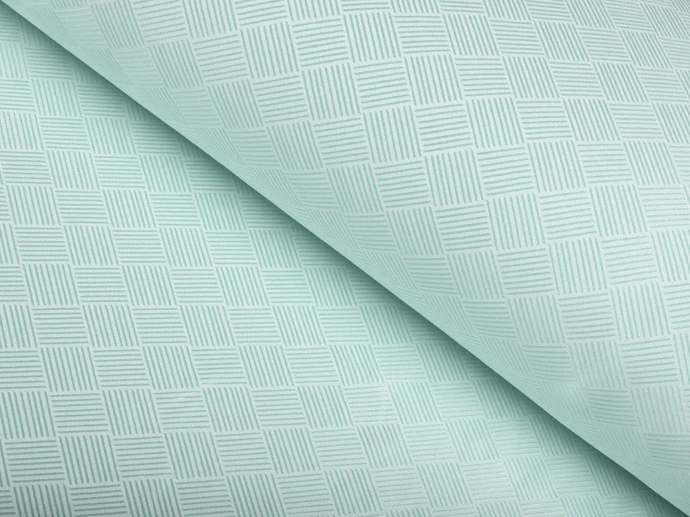 Biante Teflónový oválny obrus Milano TF-050 - svetlo mentolový 120x140 cm
