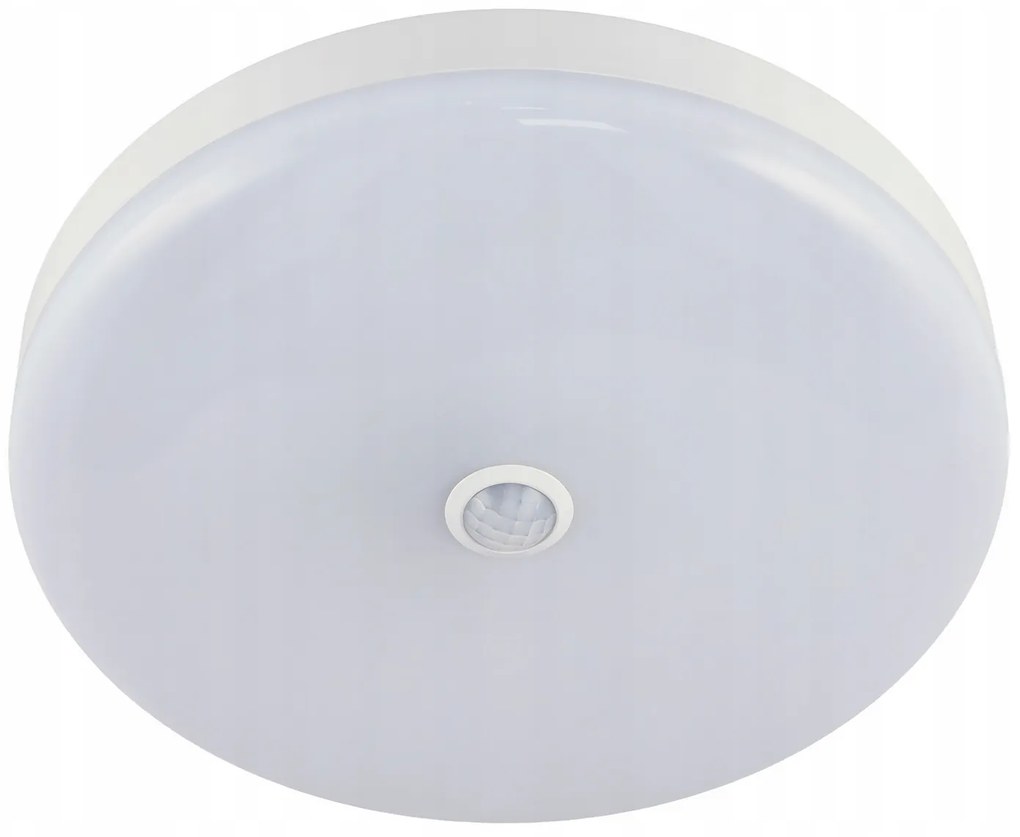 BERGE LED stropné svietidlo s pohybovým a súmrakovým senzorom 15W - IP40 - neutrálna farba