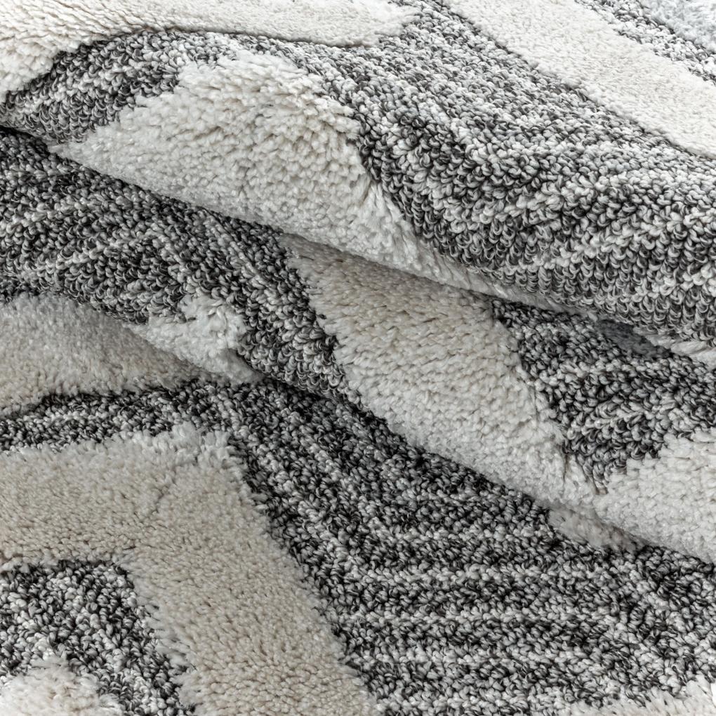 Ayyildiz Kusový koberec PISA 4705, Sivá Rozmer koberca: 140 x 200 cm