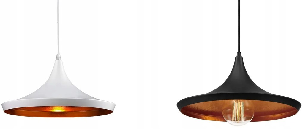 Dekorstudio Retro stropná lampa Costa C čierna