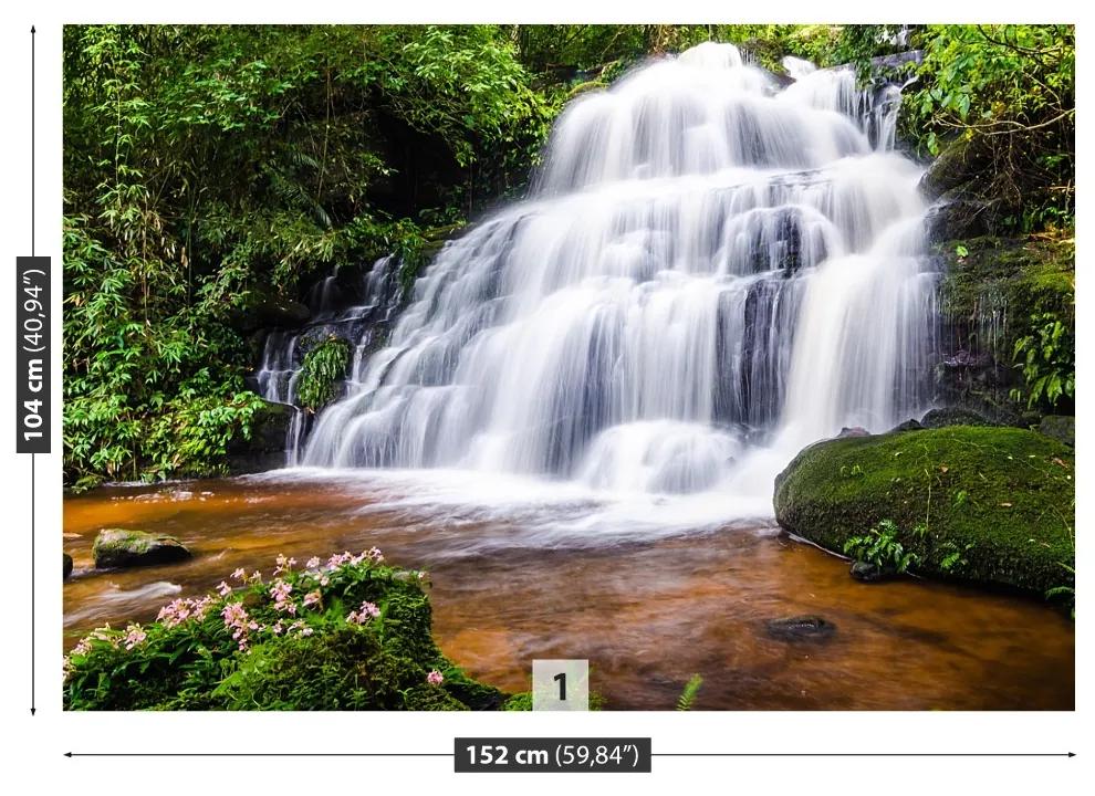 Fototapeta Vliesová Vodopád thajsko 250x104 cm