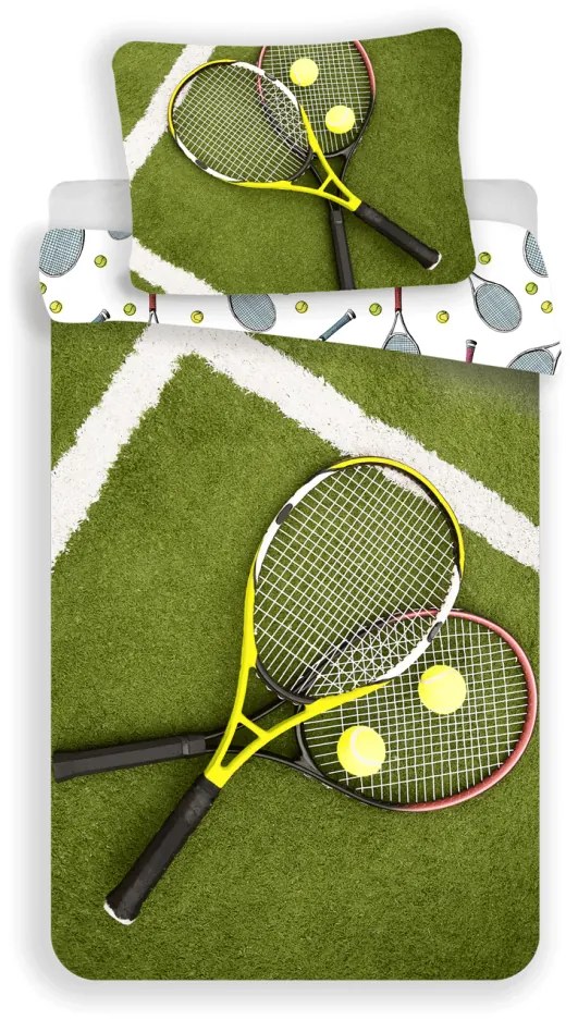 Jerry Fabrics Tenis ,140x200/70x90 cm