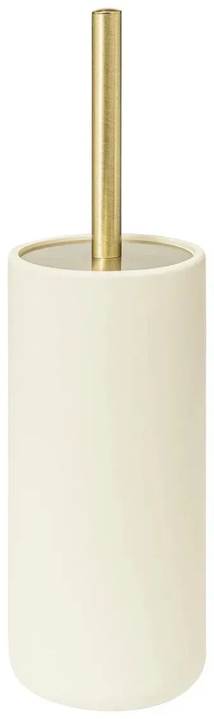 WC kefa Ivoire, krémová/so zlatými prvkami