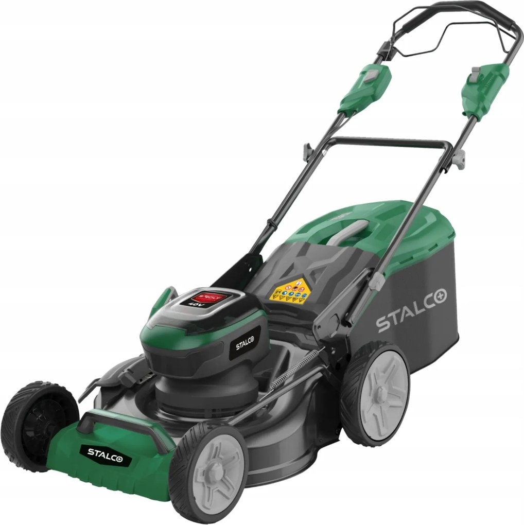 Akumulátorová kosačka Stalco LMS40-51BLSP 40V S-volt S pohonom 51 cm 4 v 1
