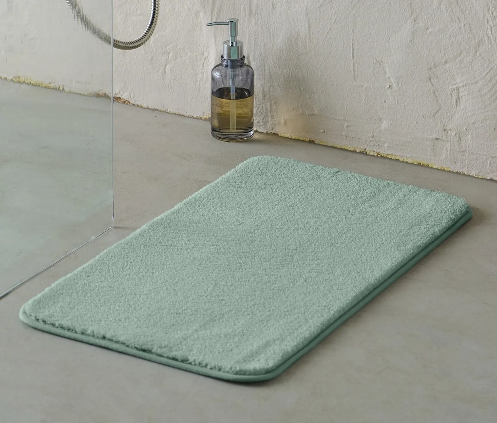 Predložka do kúpeľne, cca 70 x 40 cm, zelená