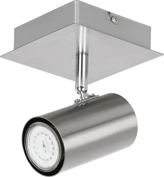 Stropné/nástenné osvetlenie Loft 10 cm, matný nikel%