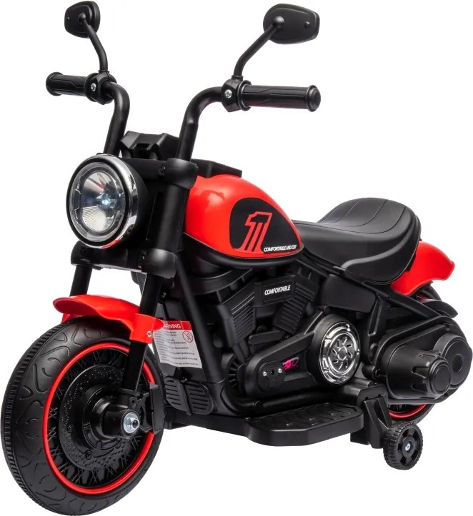 Motorka Chopper FASTER RAMIZ AHL008 - červená