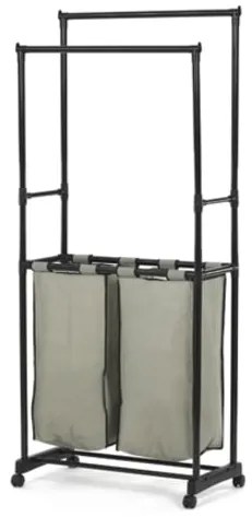 Vešiak Autronic 73x169 cm čierny plast GD-176 BK
