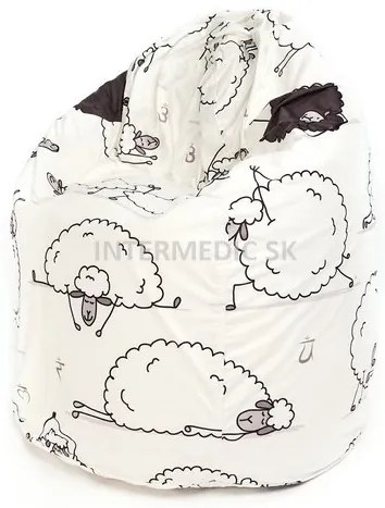 Sedací vak Sako Modern Velvet - Ovečky TiaHome