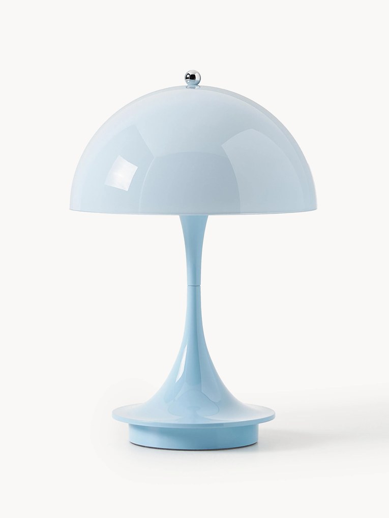Prenosná stmievateľná stolová LED lampa Panthella, V 24 cm, dizajn Verner Panton