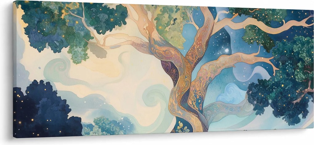 Obraz – Vesmírny strom (120x50 cm)