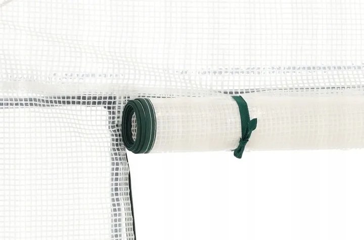 GARDEN LINE Záhradný fóliovník biely 200x77x168/146 cm GardenLine TUN0766