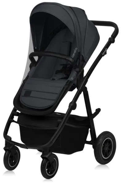Lionelo - Kombinovaný kočík 2v1 AMBER PLUS Grey Graphite