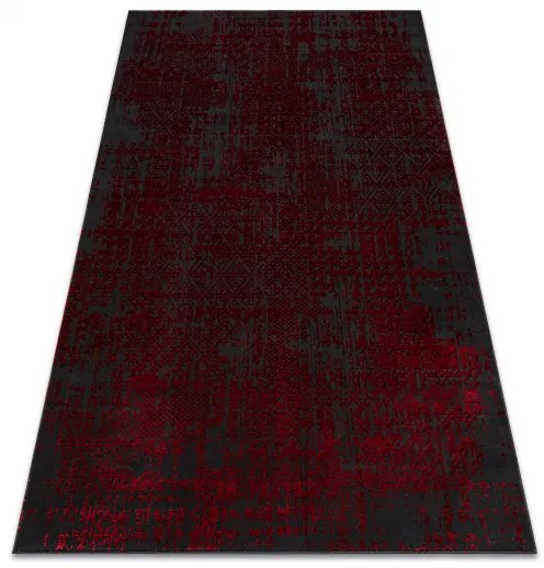 Moderný koberec VINCI 1409 Ornament vintage - Štrukturálny, Červený