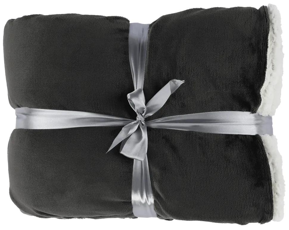Kondela Obojstranná deka, sivá, 200x220, ANKEA TYP 3