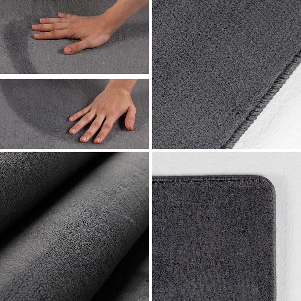 Ayyildiz, Kusový koberec Sky 5400 Grey, 60x110, šedá, obývacia izba