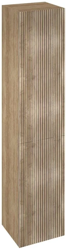 Sapho Sapho, ESPACE skrinka 35x172x32cm, 2x dvierka, ľavá/pravá, dub alabama strip/dub alabama, ESC230-2322
