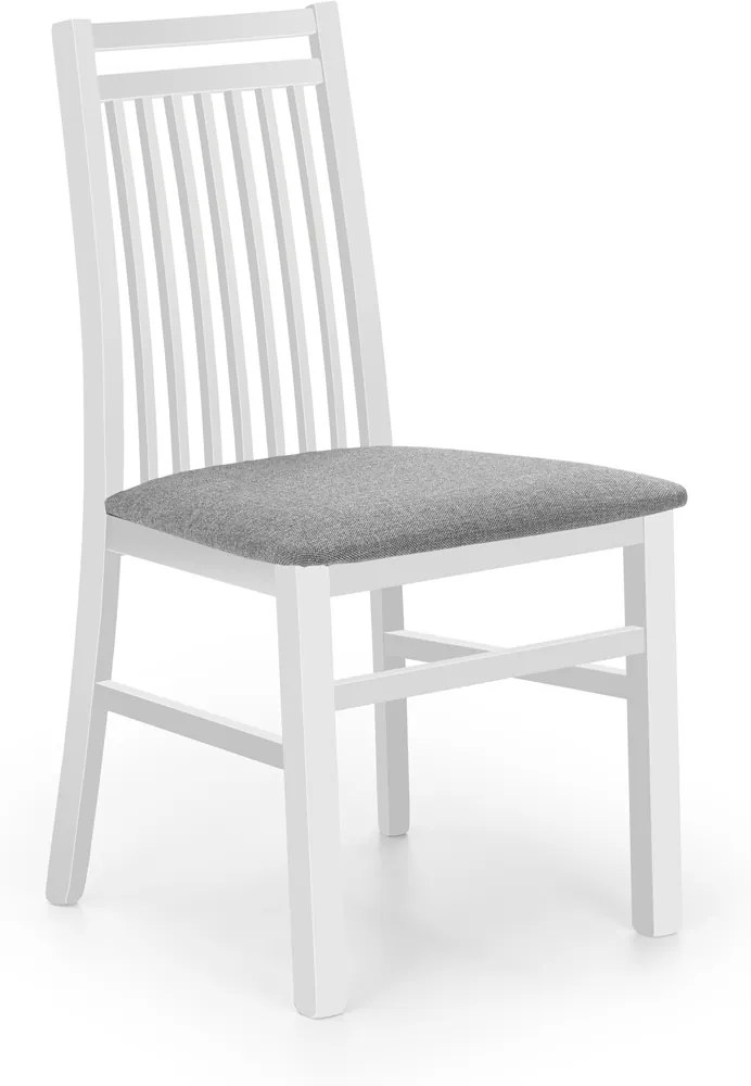 HALMAR Hubert 9 jedálenská stolička biela / sivá