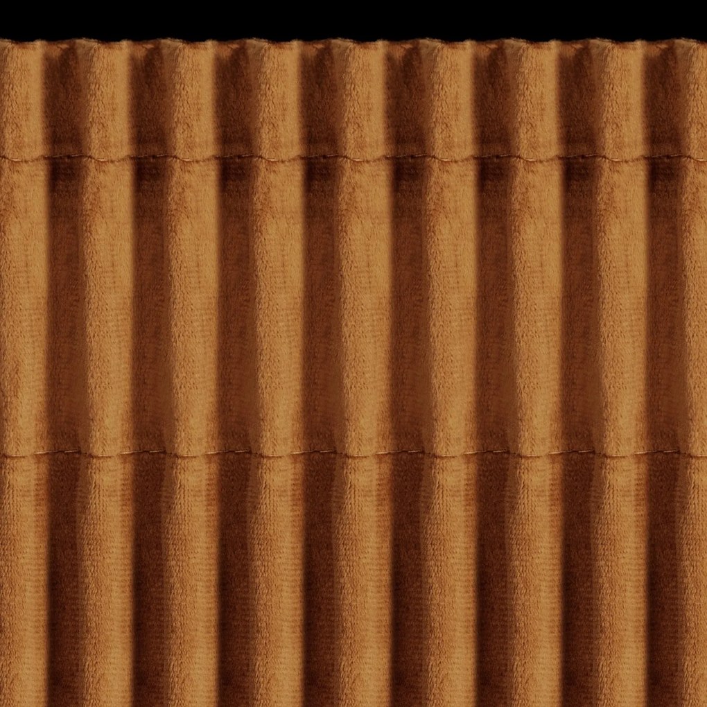 ZATEMŇOVACÍ ZÁVES NA PÁSKE MELANIE 140X270 CM HRDZAVÁ