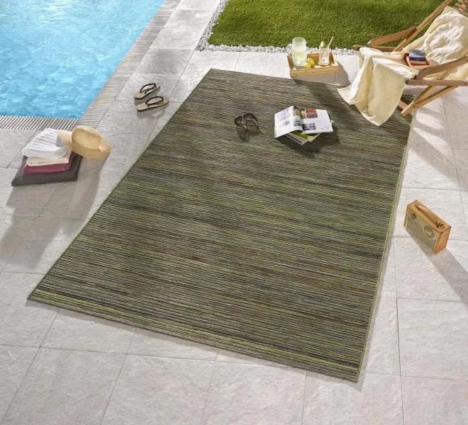 Bougari - Hanse Home koberce Venkovní kusový koberec Lotus Grün Meliert - 200x290 cm