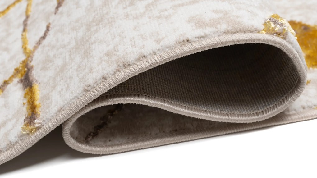 TA Koberec E365A COKME_BEIGE PES_GOLD PALERMO Rozmer: 120x170 cm