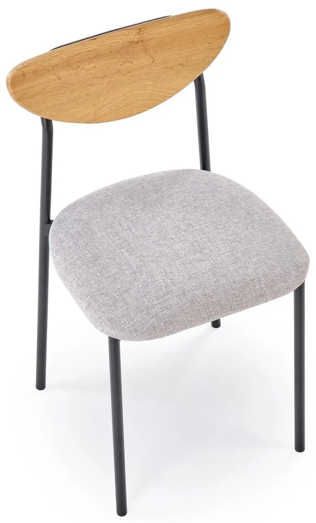 Jedálenský set Dicky dub prírodný/čierny