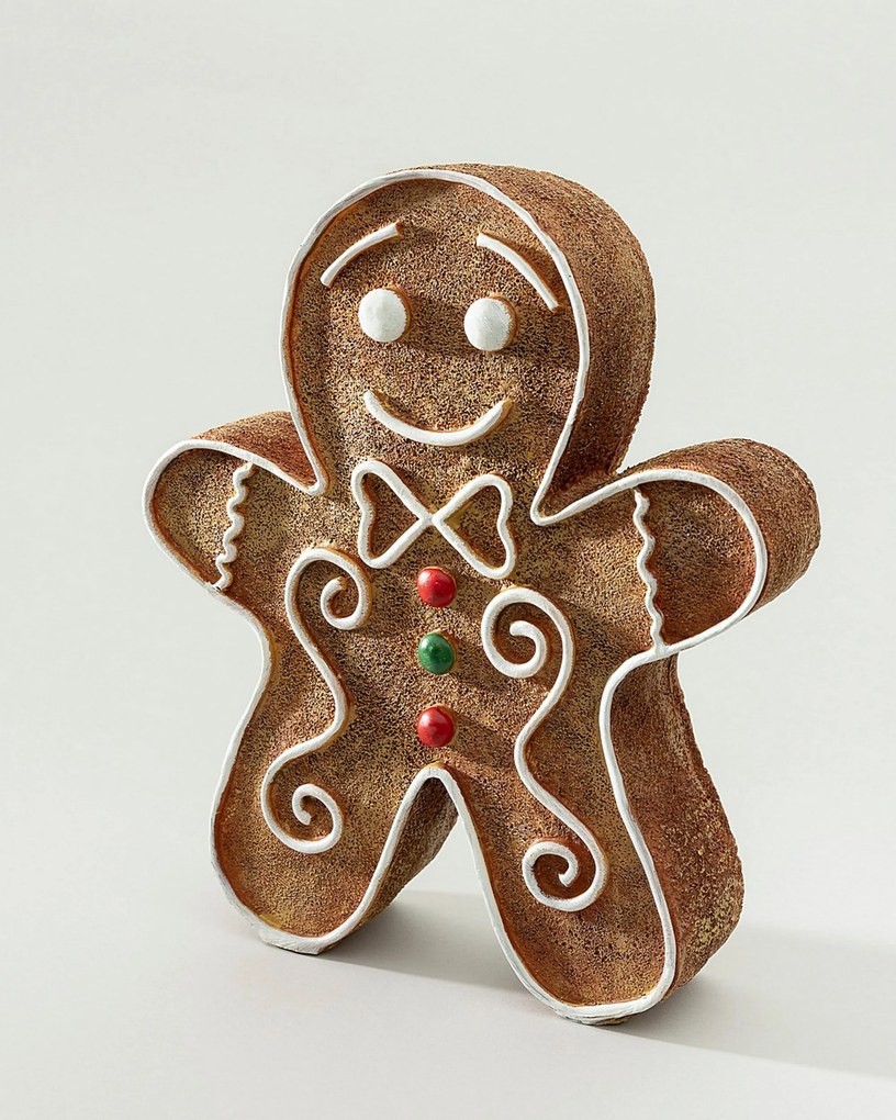 Dekoratívna figúrka Gingerbread Man I 25x7x30 cm