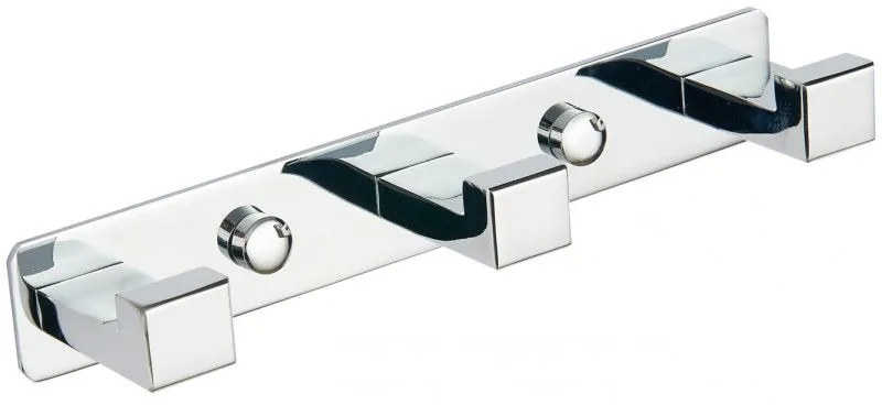 Mexen príslušenstvo, Vešiak na uteráky 3-háčiky, chróm, 709263-00