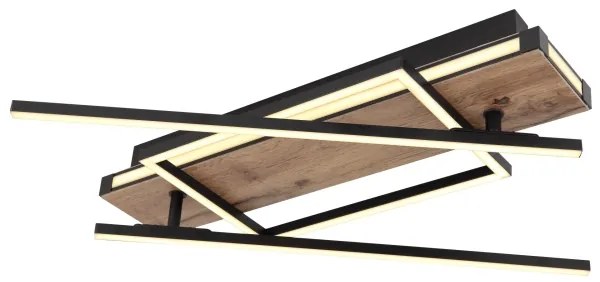 Globo 67299D3 - LED stropné svietidlo COLLI LED/40W/230V béžová/čierna