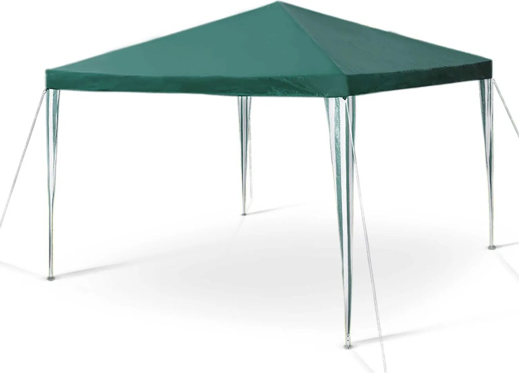 Zelený záhradný pavilón 3x3m PLONOS 4935