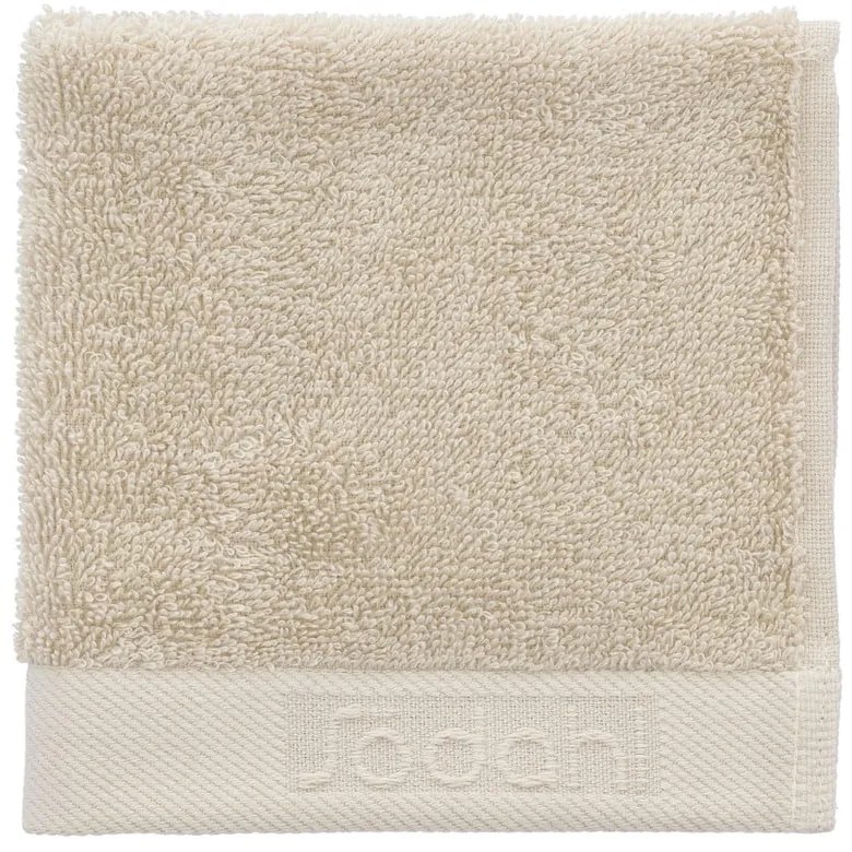 Béžový froté bavlnený uterák 30x30 cm Comfort – Södahl