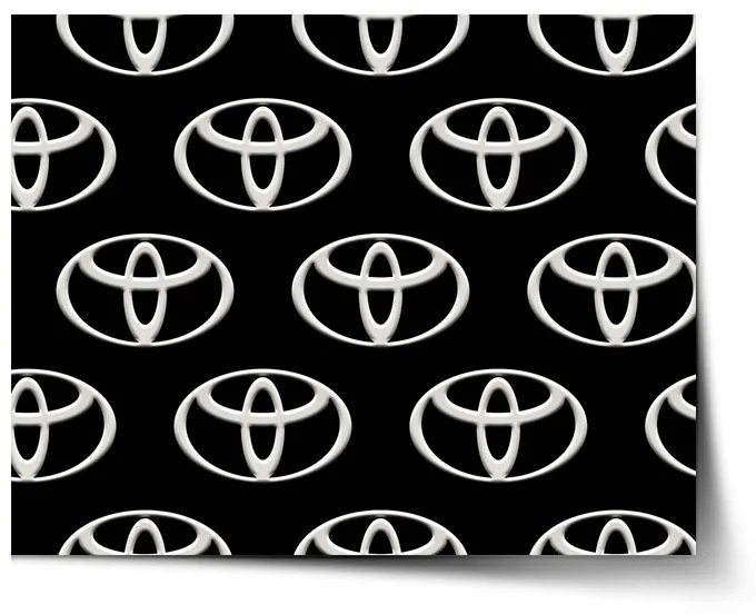 Sablio Plagát Toyota Pattern - 60x40 cm