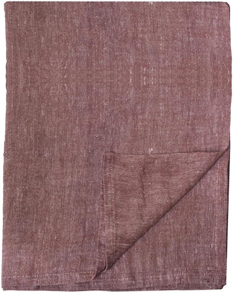 Bloomingville Bavlnený obrus Red Table Cloth 240 x 140 cm