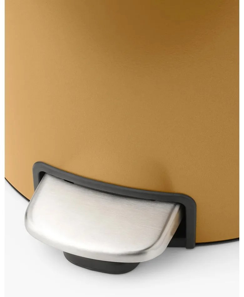 Nášľapný oceľový odpadkový kôš v zlatej farbe 30 l NewIcon – Brabantia