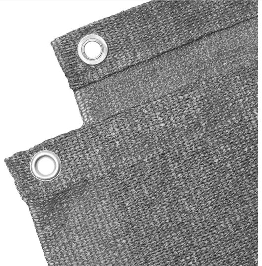 Balkónový kryt 0,8x4m, sivý