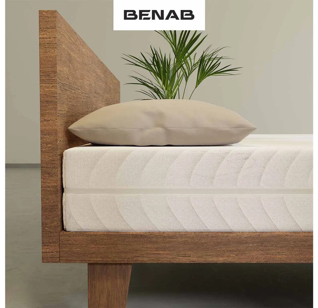 Taštičkový matrac Benab Hefaistos Plus 200x160 cm (T3/T4). Ortopedický matrac pre náročných, vyrobený na Slovensku, s prispôsobivým 7-zónovým jadrom, s prímesou kokosového vlákna a s antibakteriálnym poťahom. 763227