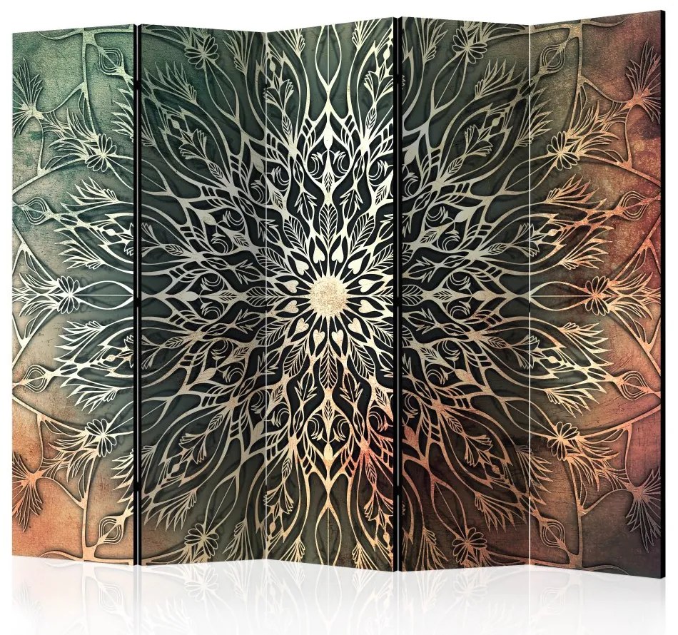 Artgeist Paraván - Center (Green) II [Room Dividers]
