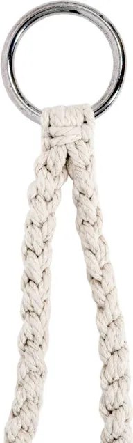 Závesné kreslo LAGOS s vankúšmi, sivé