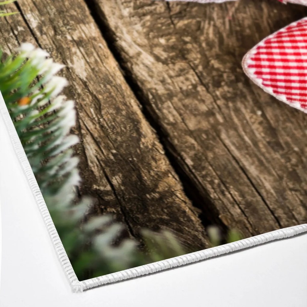 Súprava 2 kusov kúpeľňových predložiek roztomilých, viacfarebných