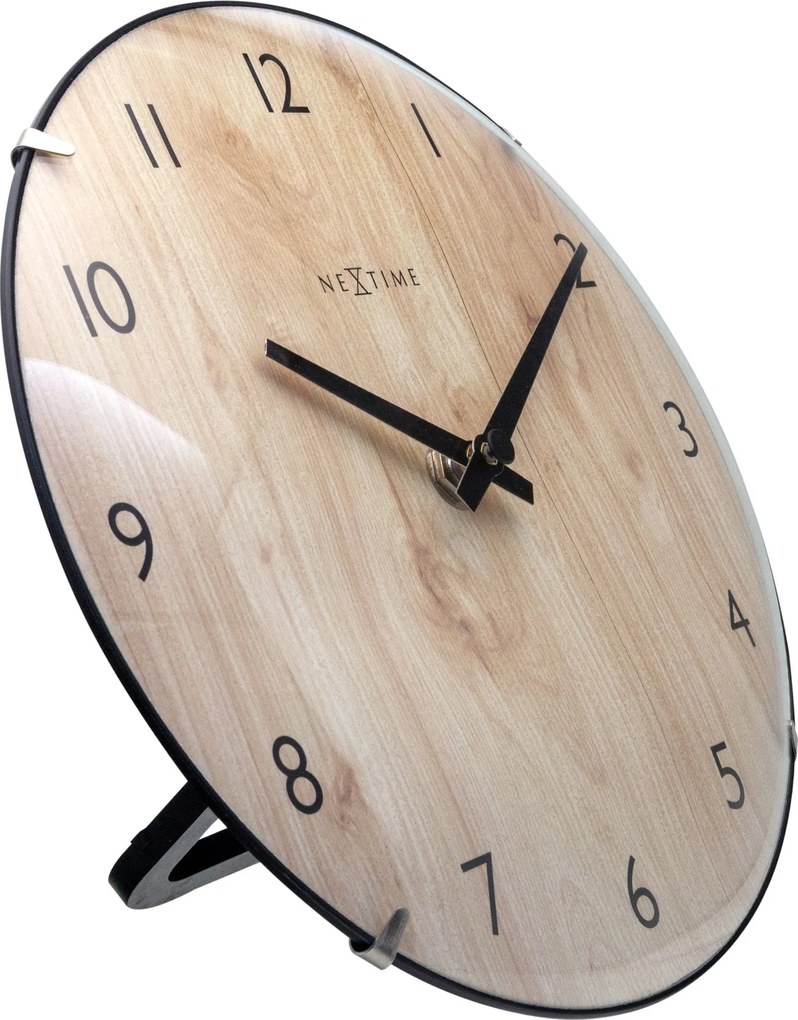 Nástenné alebo stolné hodiny Edge Wood Mini