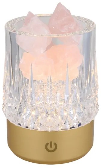 Globo 21044 - LED stmievateľná dotyková stolná lampa LIZZY LED/1W/5V 1200 mAh zl