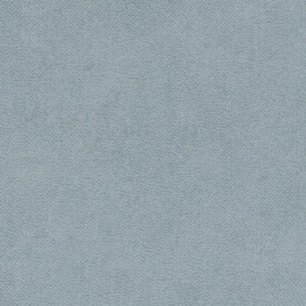 Svetlomodrá čalúnená jednolôžková posteľ s úložným priestorom s roštom 100x200 cm Bunny – Ropez